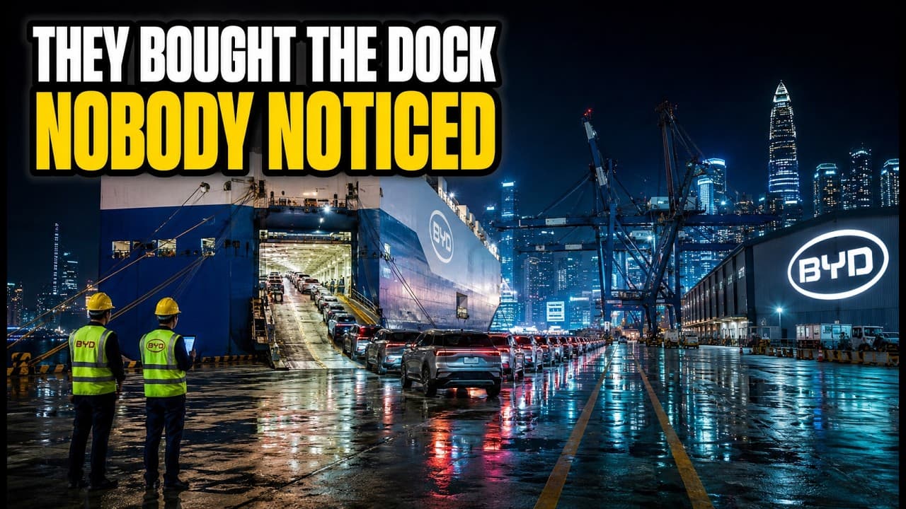 China's BYD Is Taking Over the World's Shipping Ports — And Nobody Knows — Banned Camping