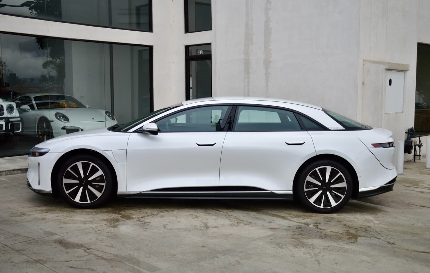 Illustration for the article "Sorted by EPA combined MPG(e): fueleconomy.gov's all-years Top Ten, from the 146 MPG(e) Lucid Air Pure down to 134 — US market" from Platinum Autohaus