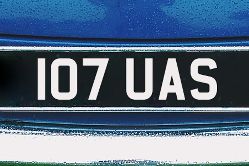 Illustration for the section "What a number plate must physically be" from Inside DVLA blog - GOV.UK blogs