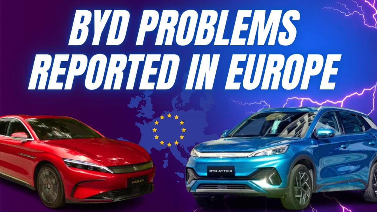 Over 10,000 BYD EVs parked in European warehouses waiting to be sold... — The Electric Viking