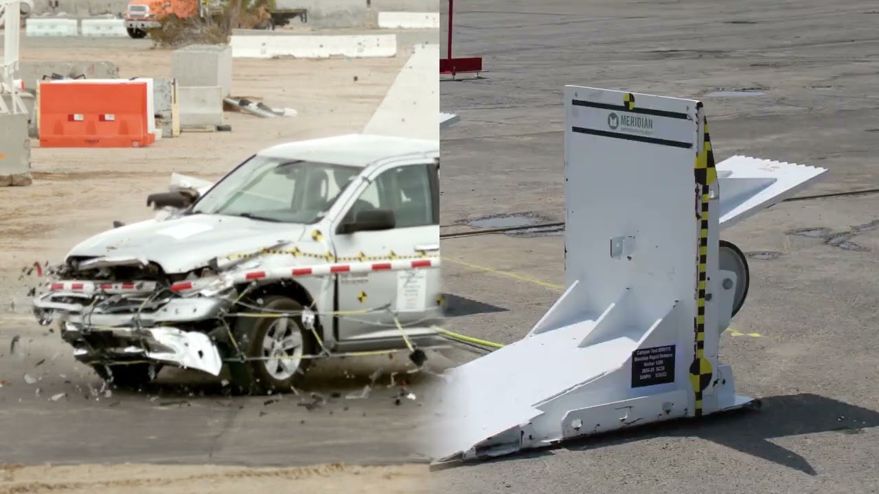 Barrier and Beam Gate Crash Test Compilation — MERIDIAN Rapid Defense Group