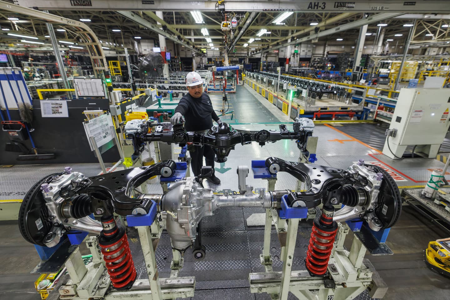 Illustration for the article "Where Toyota builds what: the company's own plant list, from Toyota City to North Carolina" from San Antonio Express-News
