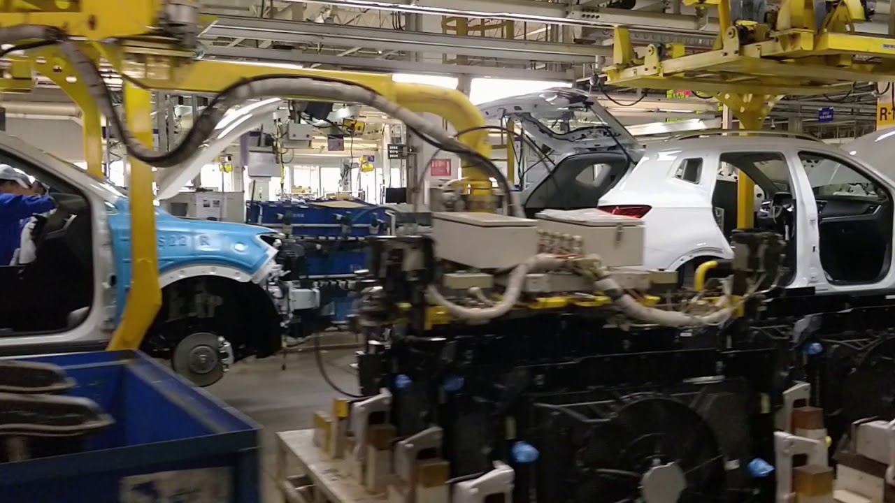 Tour of SAIC Linggang plant Part 1 — Kushan Mitra