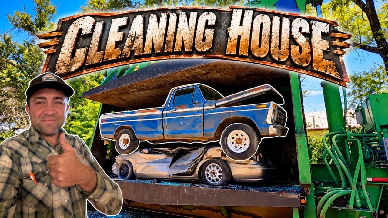 Crushing Out Cars that have been Sitting for Over a DECADE! — Adventures Made From Scratch