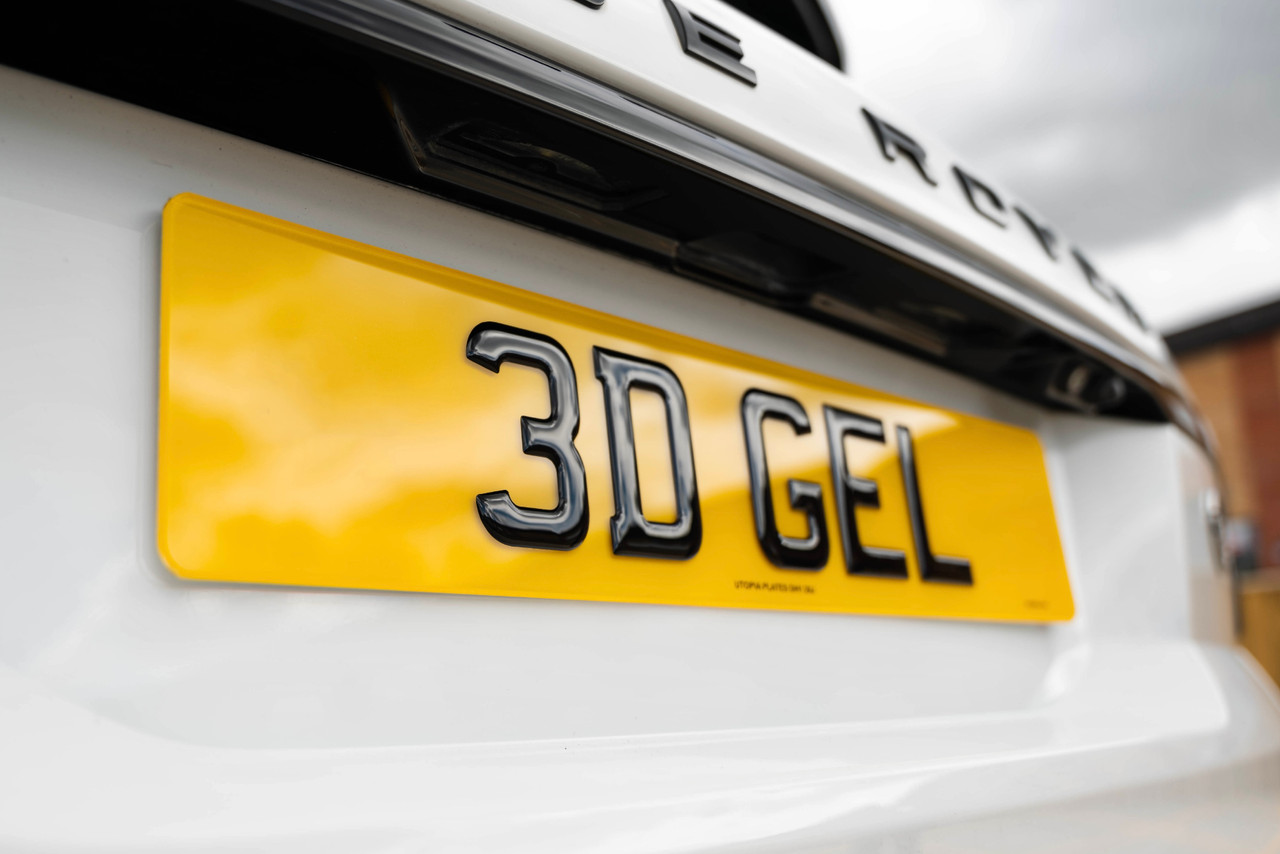 Illustration for the article "UK number plates and private registrations: what DVLA's own GOV.UK pages require" from Utopia Plates