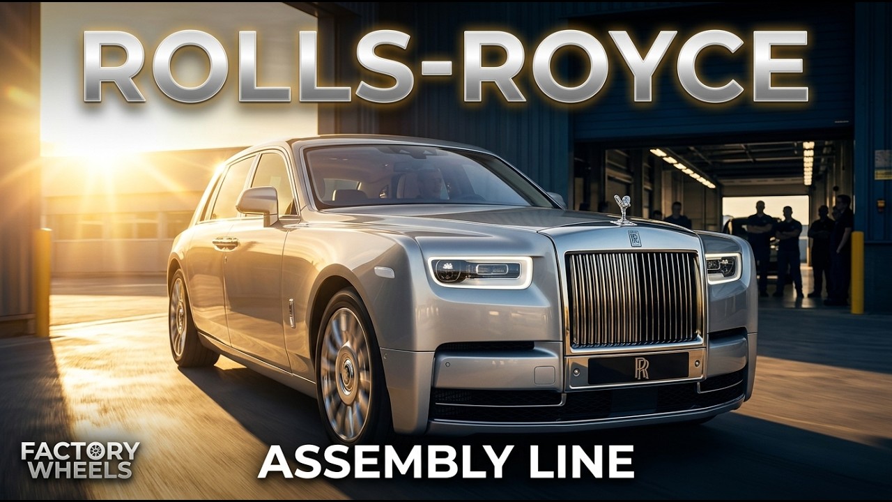 Rolls-Royce Assembly line: Mass Production of British SuperCars | Cars Factory — Factory Wheels