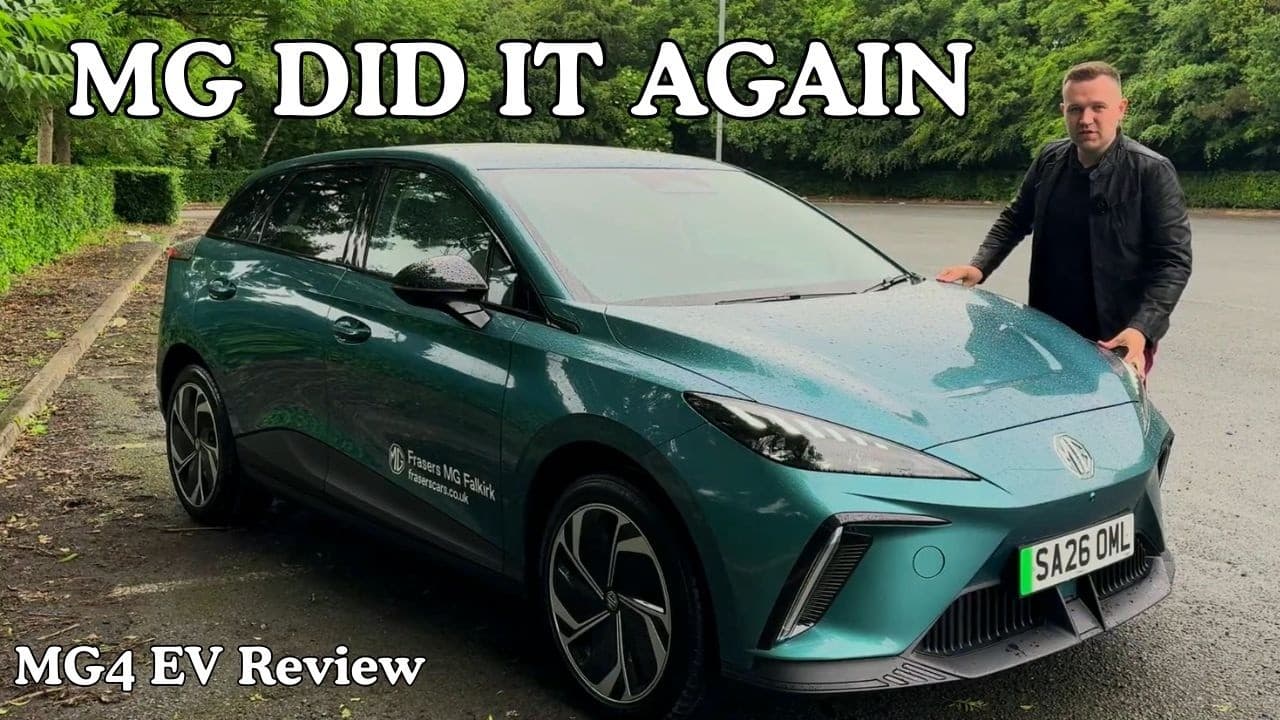 MG4 EV 2026 Review | Test Drive & Review — CarsofGlasgow