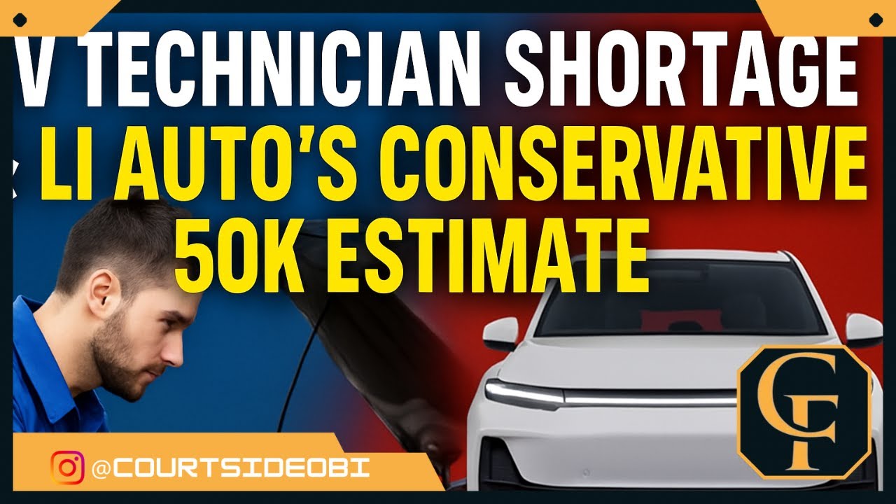 NIO :EV Technician Shortage & LI Auto's Conservative 50k Estimate! — Courtside Financial